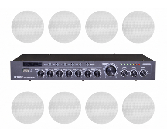 Комплект звука DV audio DMA1808CMG5W для помещения до 240 м.кв - 161723 за 18648 грн. | 4Club