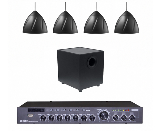 Комплект звука DV audio DMA180SUB8Т4PS502TB для помещения до 120 м.кв - 161720 за 28194 грн. | 4Club