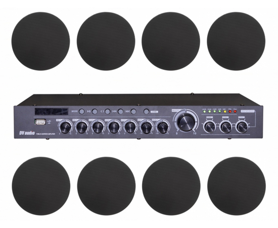 Комплект звука DV audio DMA2408CMG6B для помещения до 240 м.кв - 161722 за 22733 грн. | 4Club