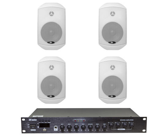 Комплект звука DV audio LA1004MS5W для помещения до 120 м. кв - 161659 за 20024 грн. | 4Club