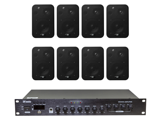 Комплект звука DV audio LA1008CON1B для помещения до 160 м.кв - 161656 за 17538 грн. | 4Club