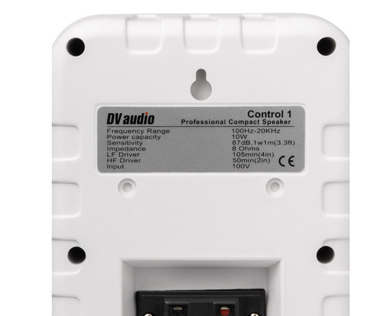 Комплект звука DV audio LA1008CON1W для помещения до 160 м.кв