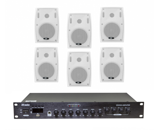 Комплект звука DV audio LA1206PB5W для помещения до 160 м.кв - 161650 за 24065 грн. | 4Club