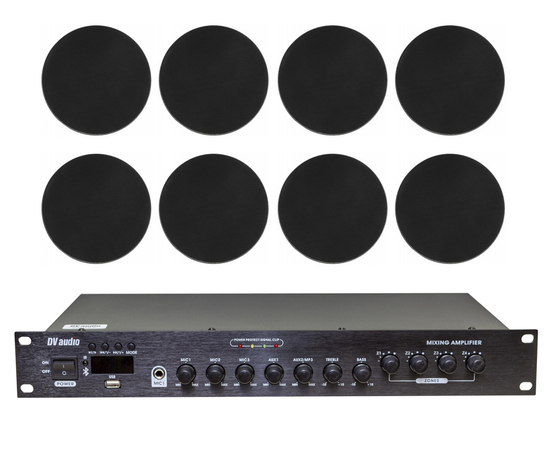 Комплект звука DV audio LA1208CMG6B для помещения до 200 м.кв - 161652 за 21401 грн. | 4Club