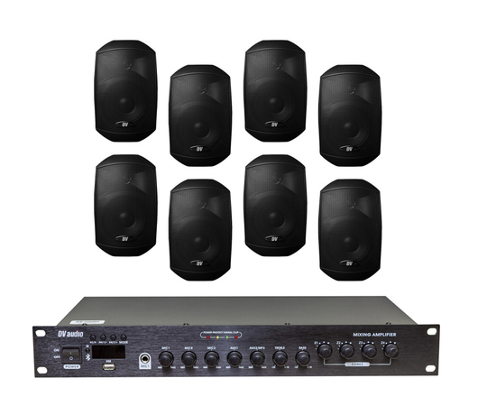 Комплект звука DV audio LA1208MS4B для помещения до 160 м.кв - 161646 за 26285 грн. | 4Club