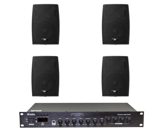 Комплект звука DV audio LA804PB4B для помещения до 120 м.кв - 161665 за 14430 грн. | 4Club