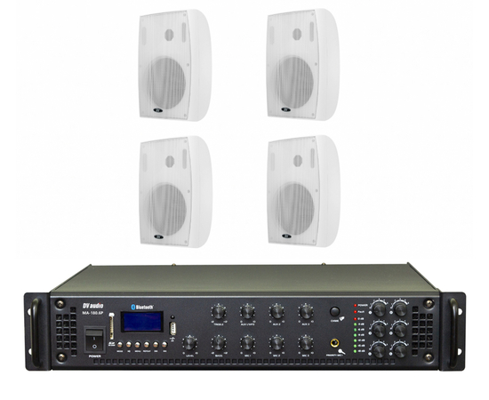 Комплект звука DV audio MA1804PB6W для помещения до 160 м.кв - 161715 за 27528 грн. | 4Club