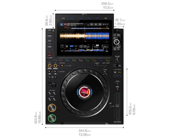 DJ-програвач Pioneer DJ / AlphaTheta CDJ-3000X