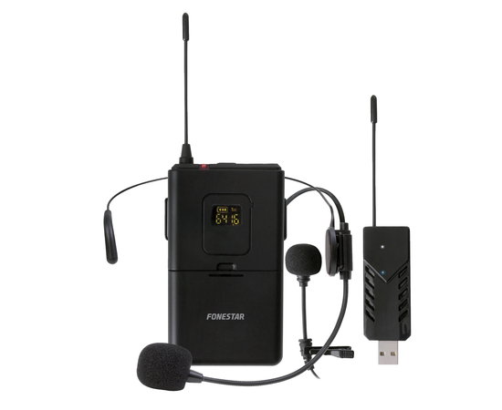 Радиосистема с головным и петличным микрофоном Fonestar WI-MIC - 161829 за 4596 грн. | 4Club