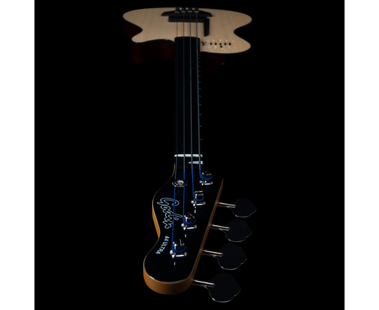 Безладовая полуакустическая бас-гитара Godin A4 Ultra Natural Fretless A/E (050796)