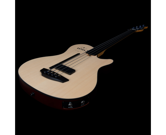 Безладовая полуакустическая бас-гитара Godin A4 Ultra Natural Fretless A/E (050796)