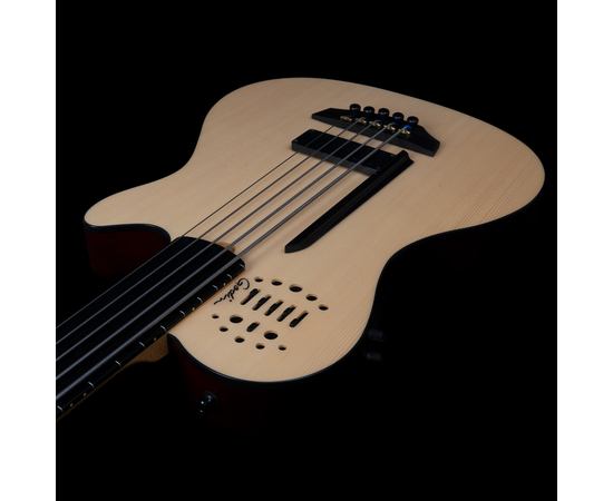5-струнная безладовая полуакустическая бас-гитара Godin A5 Ultra Natural Fretless A/E (050789)