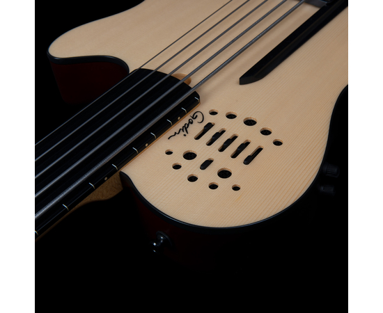 5-струнная безладовая полуакустическая бас-гитара Godin A5 Ultra Natural Fretless A/E (050789)