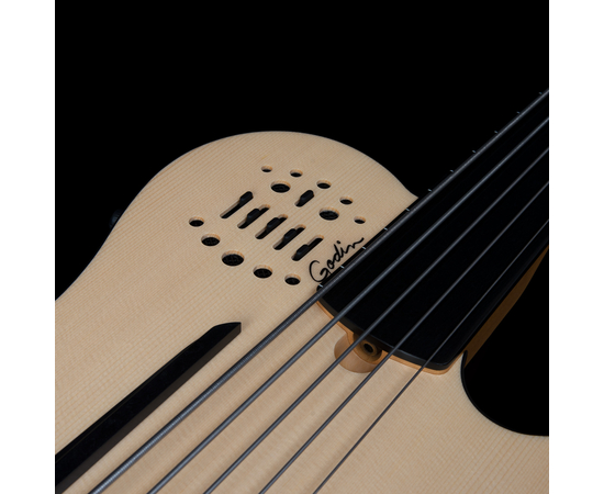 5-струнная безладовая полуакустическая бас-гитара Godin A5 Ultra Natural Fretless A/E (050789)
