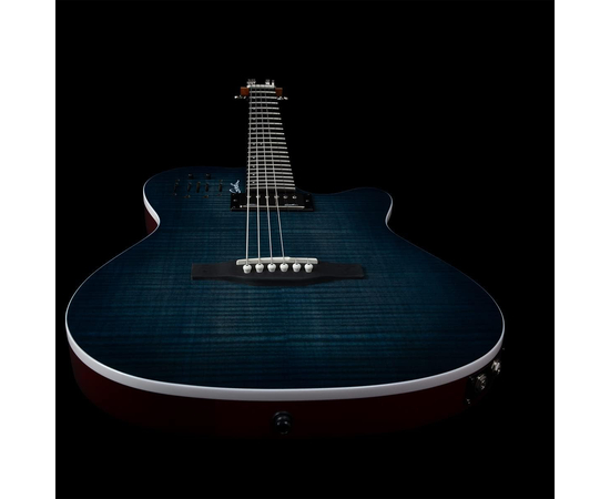 Гибридная (электро- / акустическая) гитара Godin A6 Ultra Denim Blue Flame (047963)