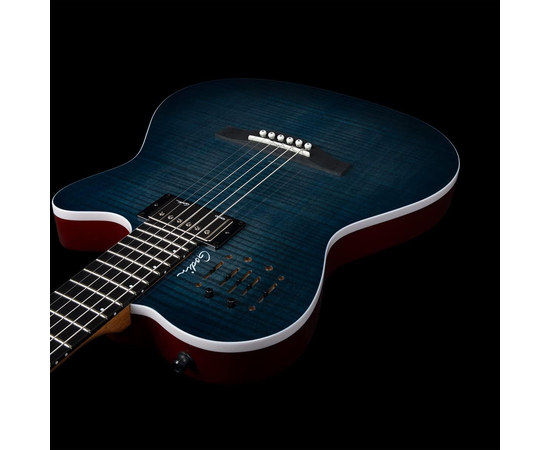 Гибридная (электро- / акустическая) гитара Godin A6 Ultra Denim Blue Flame (047963)