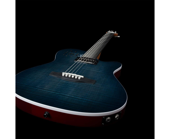 Гибридная (электро- / акустическая) гитара Godin A6 Ultra Denim Blue Flame (047963)