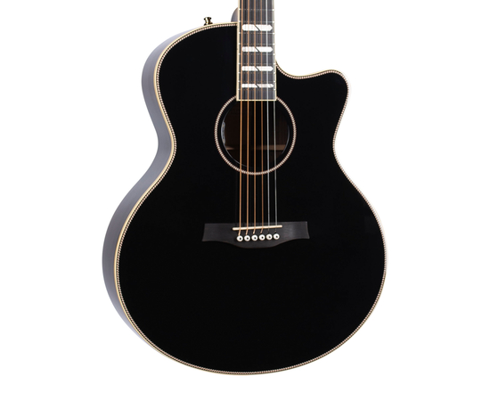 Электроакустическая гитара Godin Connaisseur MJ Blk RW (053353)