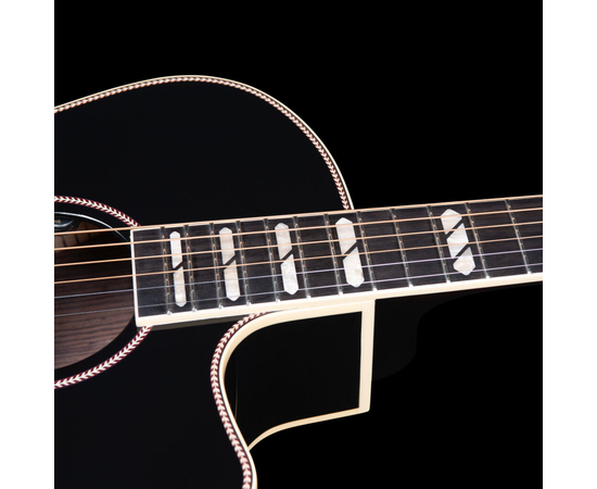 Электроакустическая гитара Godin Connaisseur MJ Blk RW (053353)