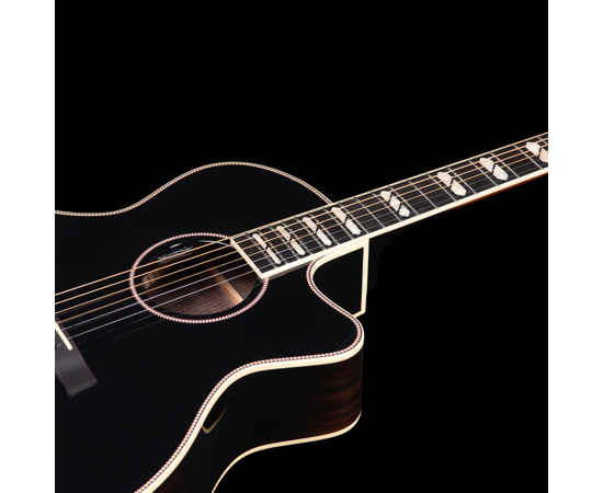 Электроакустическая гитара Godin Connaisseur MJ Blk RW (053353)