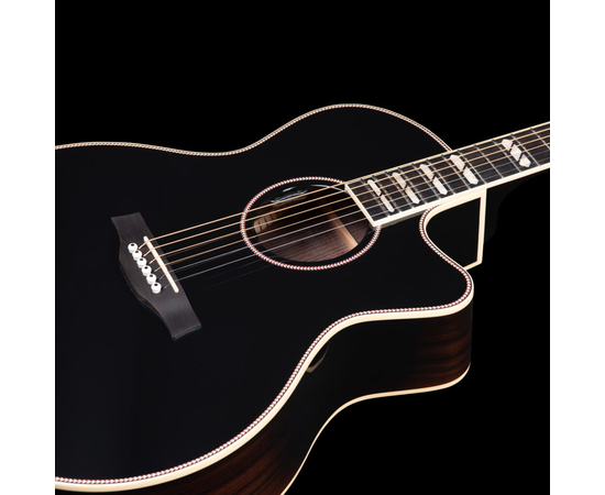 Электроакустическая гитара Godin Connaisseur MJ Blk RW (053353)