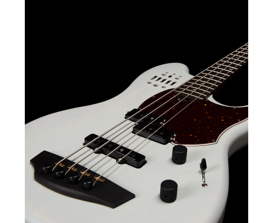 Гибридная (электро- / акустическая) бас-гитара Godin RG-4 Ultra Carbon White RN (050420)