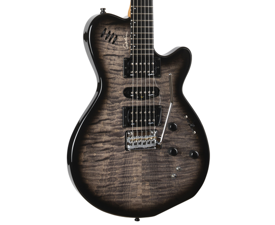 Електрогітара GODIN XTSA Leaftop TransBlack 025503