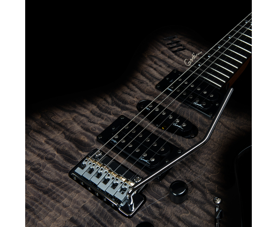 Електрогітара GODIN XTSA Leaftop TransBlack 025503