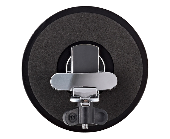 Тренировочный пэд с креплением на бас-барабан Meinl MBDMP4BK Marshmallow Black 4"