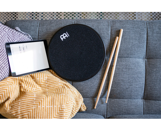 Тренировочный пэд Meinl MMP12BK Marshmallow Black 12"