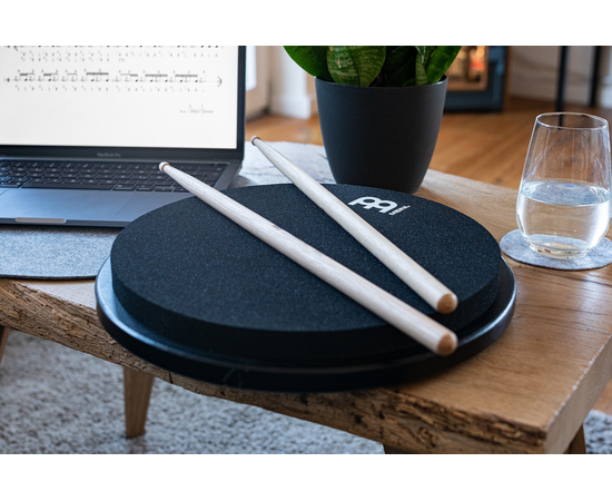 Тренировочный пэд Meinl MMP12BK Marshmallow Black 12"